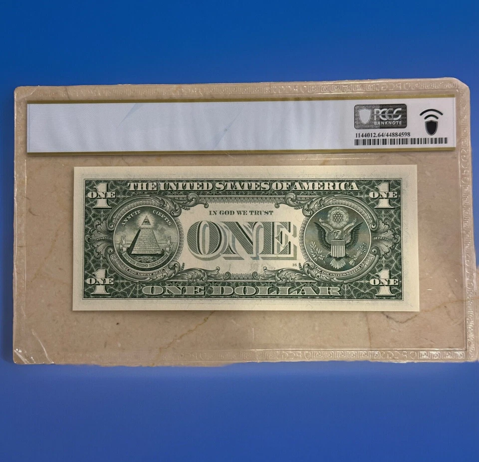 $1 1999 Federal Reserve Note San Francisco , signed Withrow !!!! US Millennium ! - Image 2 of 2