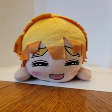 Demon Slayer - Zenitsu Agatsuma “Smiling” Nesoberi (Lay-Down) SP 12” Plush