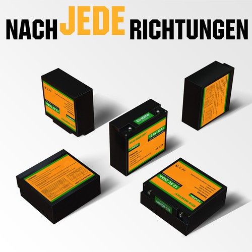 ECO-WORTHY 12V 30Ah LiFePO4 Lithium Batterie Akku für Aussenborder Camping - Bild 8 von 12