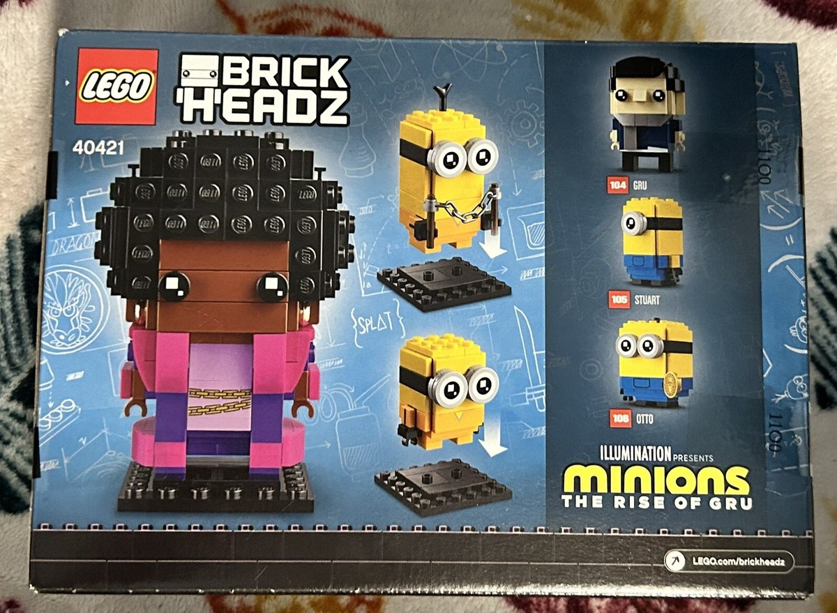 LEGO BrickHeadz Minions The Rise Of Gru Belle Bottom, Kevin & Bob 