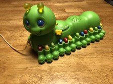 Leap Frog Alphabet Pal Green Caterpillar Learning Toy 2007 - Mostly Working