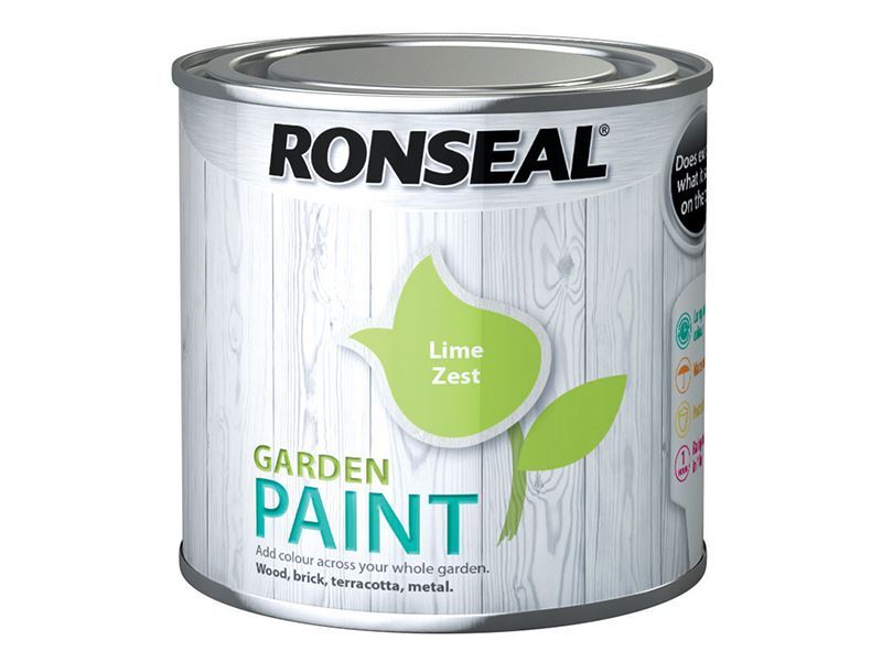 Ronseal Garden Paint Lime Zest 250ml eBay
