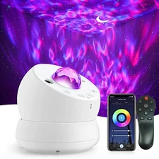 LED Galaxy Projector Starry Night Light Laser Star Sky Ocean Projection Lamp