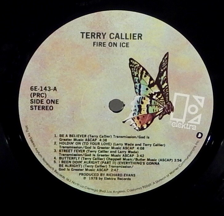 TERRY CALLIER Fire On ice | eBay