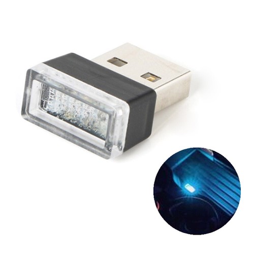 1x Mini USB LED Light Car Neon Atmosphere Ambient Bright Lamp Bulb Accessories - Picture 15 of 19