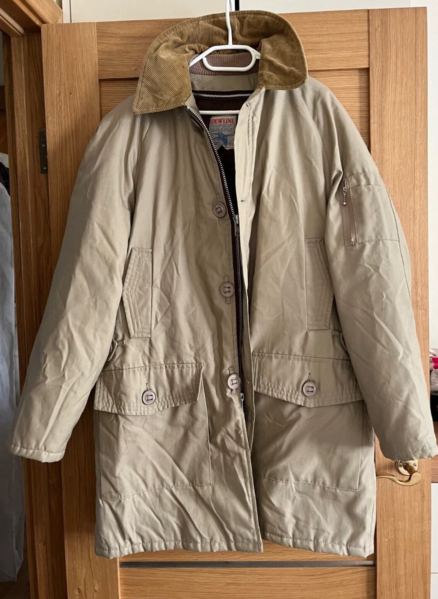 Vintage Canada Down Dew Line 70s quilted puffer jacket parka mens