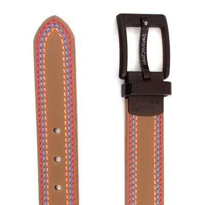 Gürtel Herren Damen Stefano Corsini EVOLUTION BELT - Anti Metal Detector FLUO