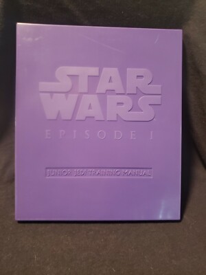 Star Wars Episode 1: Junior Jedi Training Manual - RARE - NEW w/FREE Shipping!