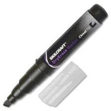 SKILCRAFT DRY ERASE MARKERS 12 PACK BLACK