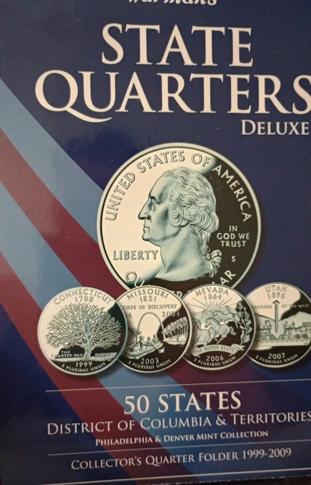 State Quarter Complete Set With Territories P & D Mints 112 Coins! 1999 - 2009 - Image 2 of 3