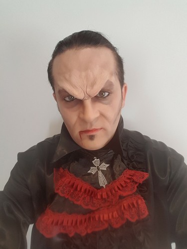 VAMPIRE BROW "BUFFY THE VAMPIRE SLAYER" "DEMON" PROSTHETIC - Picture 3 of 4