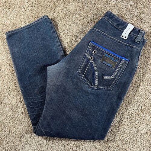 Vintage Jeans Mens Size 34x30* Attitude Gold AG-1 Series Y2K Metal