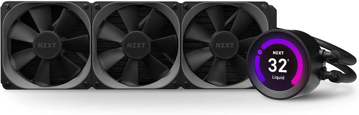 NZXT Kraken Z73 360mm - RL-KRZ73-01 - AIO RGB CPU Liquid Cooler
