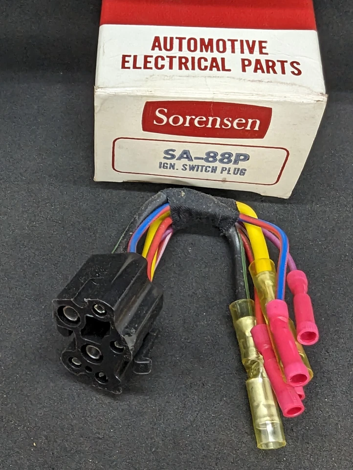 1968 1969 MERCURY COMET MONTEGO FORD GALAXIE LTD IGNITION SWITCH PLUG HARNESS - Image 2 of 4