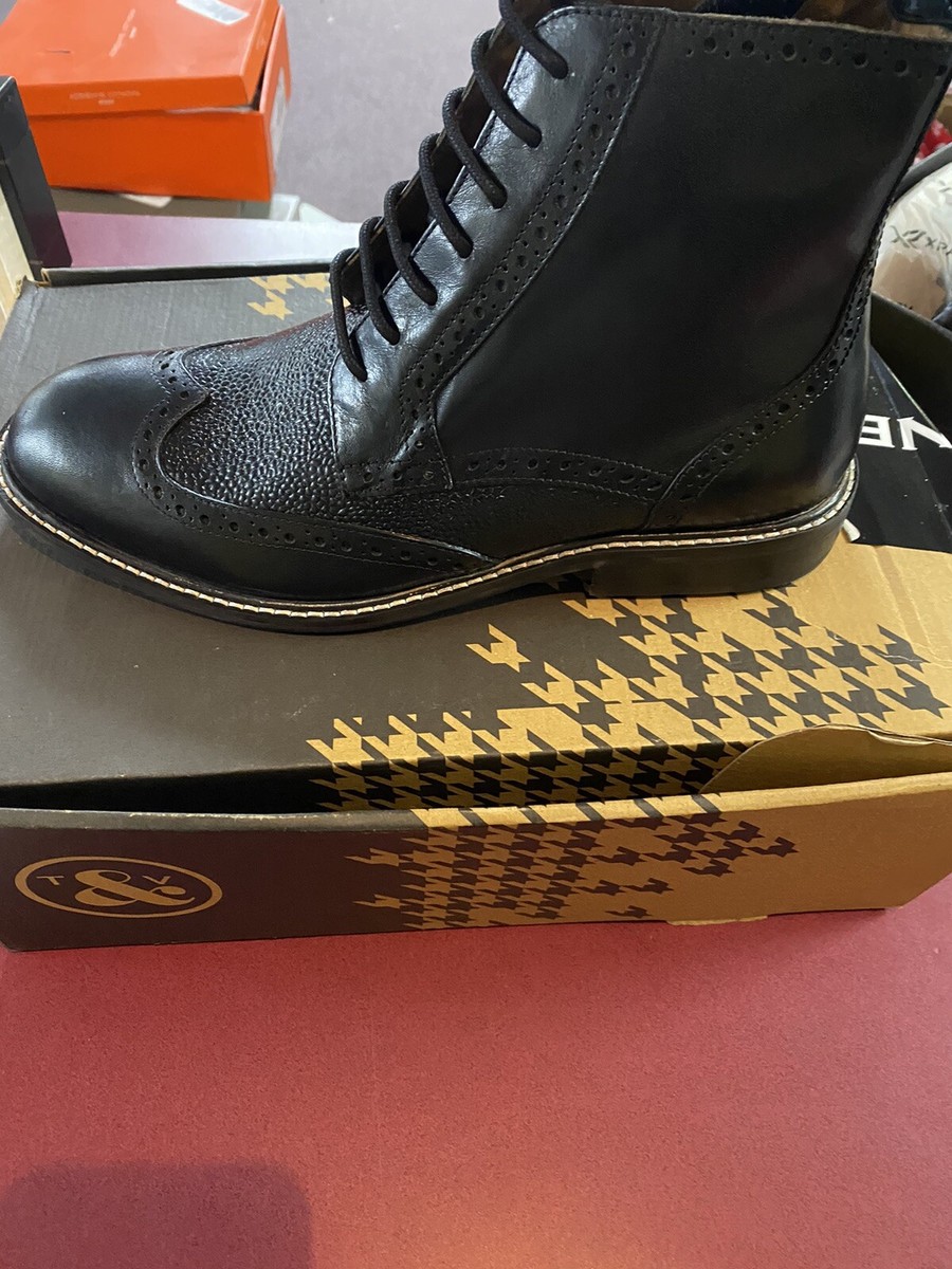 Thomas & Vine Men's Legend wingtip Ankle boots Size 9.5 | eBay
