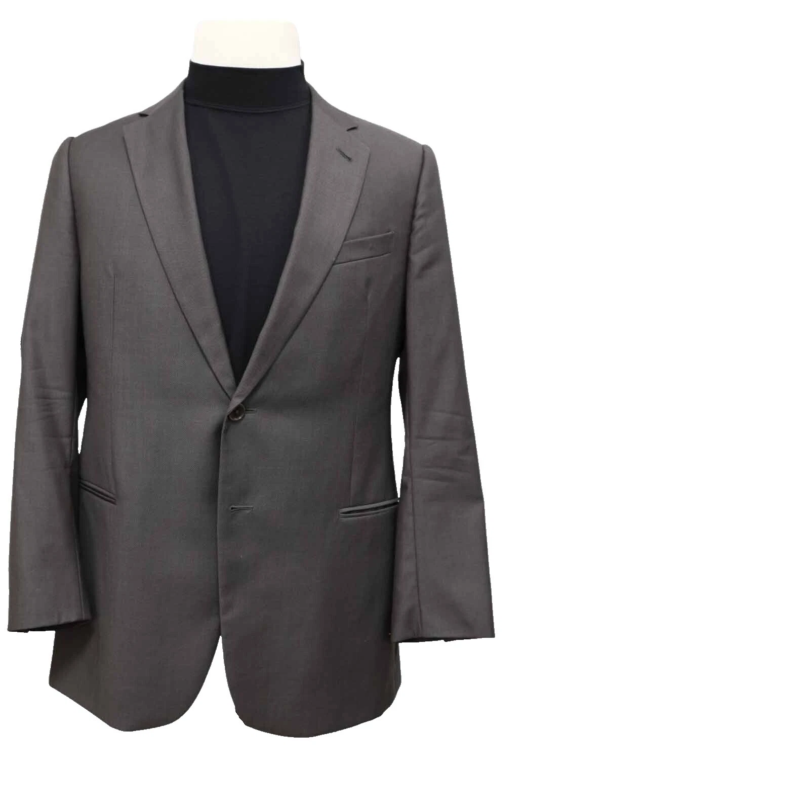 Chaquetas de traje geométrico Armani Collezioni para hombres