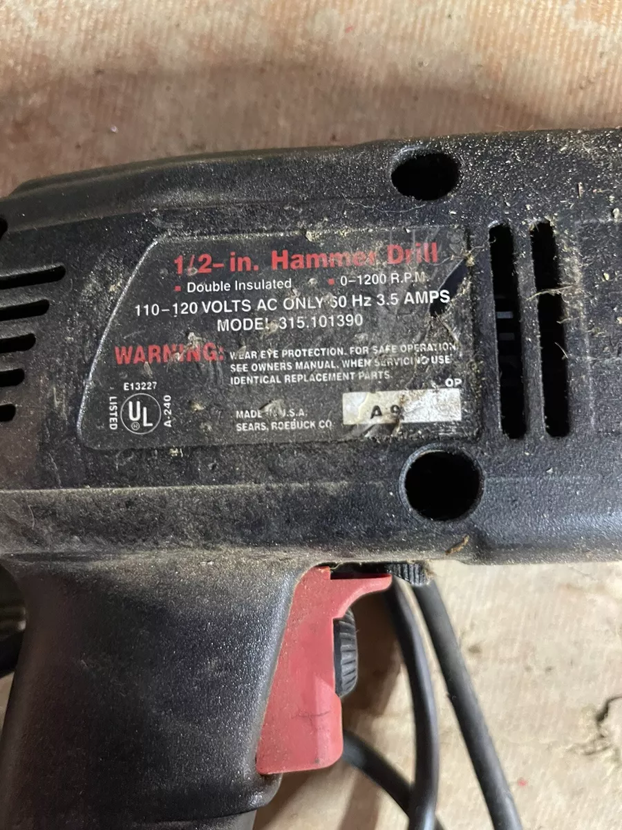 Sears hammer drill deals