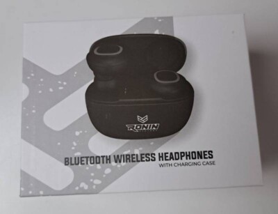 RONIN - BLUETOOTH WIRELESS EAR BUDS W/CHARGING CASE