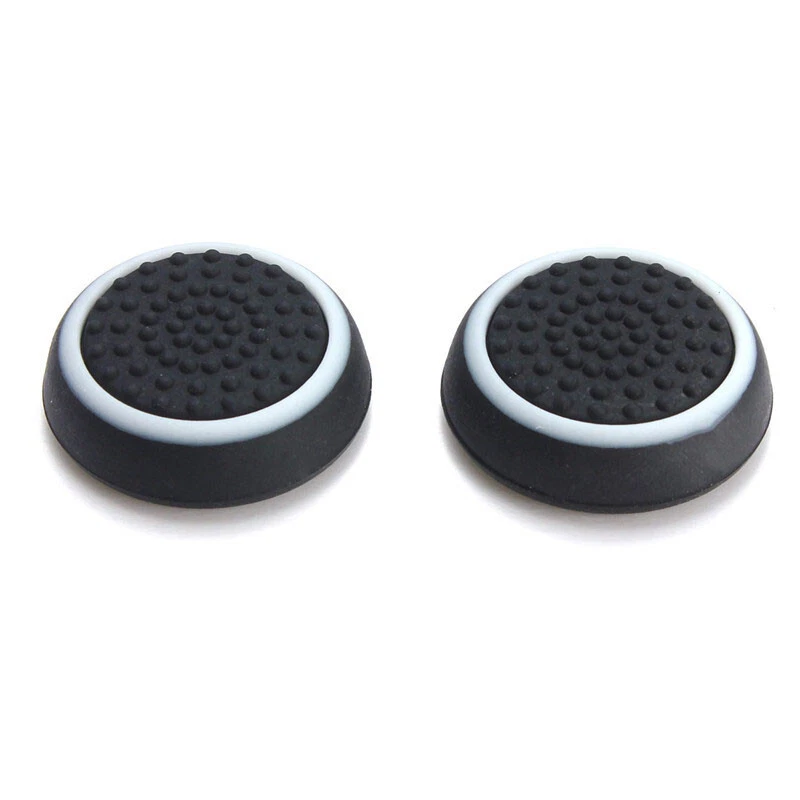 4PCS Silicone Thumb Stick Key Cap Wholesale For PS5 PS4 Controller Grip NoSlip❶ - Image 3 of 4