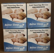 Anti Snoring Device Better Sleep FDA Reduce Snoring Solution BPA Free 4 Pack