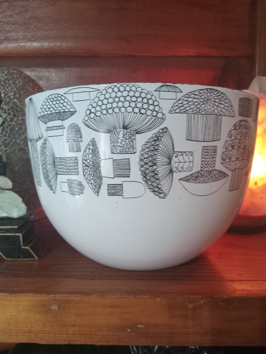 フィネル　Finel 　カイ・フランク　アンティーク　ボウル　マッシュルーム VTG. MCM Finel Enamelware Mushroom Mixing Bowl/Kaj Franck