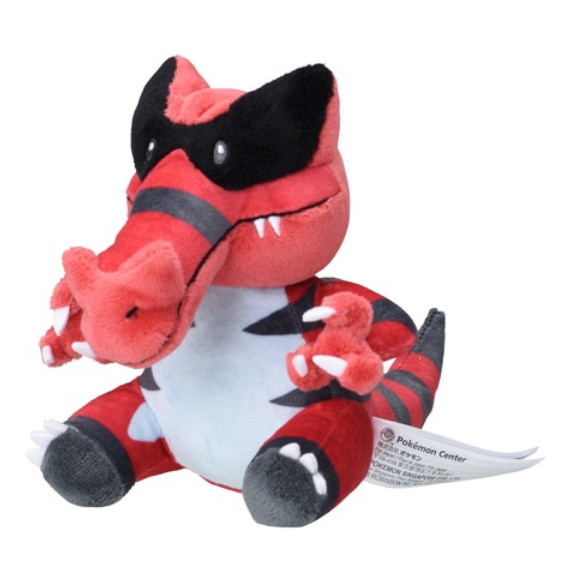 Pokemon Center оригинал 553 Плюшевый покемон в форме Крокодила Unova 13 см Черный, белый
