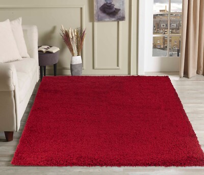 Wohnzimmer weiche Shaggy Teppiche 45 mm Florhöhe klein - extra groß in 22 Farben