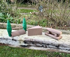 Toy Cross Country Jumps Set of 3, for Lemieux Pony, Crafty Ponies Accessories