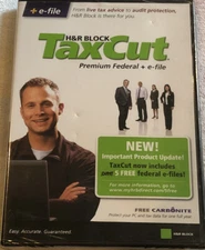 NEW H&R Block At Home (CD, 3) NEW AND SEALED