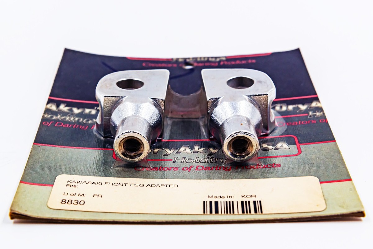 8830] KURYAKYN - Front/Rear Peg Adapter for Kawasaki & Suzuki | eBay