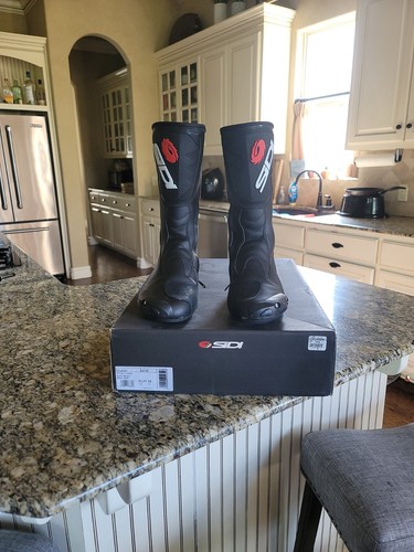 SIDI STIVALI FUSION MOTORCYCLE BOOTS | eBay