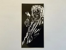 Iron Maiden Eddie Adhesivo Calcomanía Vinilo 6" X 3" Parachoques Ventana Coche (554)