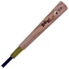Michihamono Woodcarving Premium Small 4.5mm 60 Degree Woodworking V-Gouge Partin