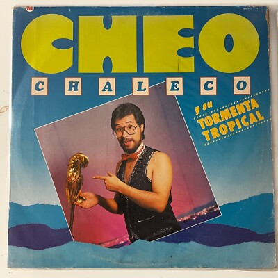 Cheo Chaleco Y Su Tormenta Tropical, 1987 Self Titled, Mexican Lp, Salsa