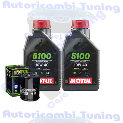 Set Service Öl Motul 5100 10W40 Für Polaris Side X Side 800 Ranger Rzr 2013