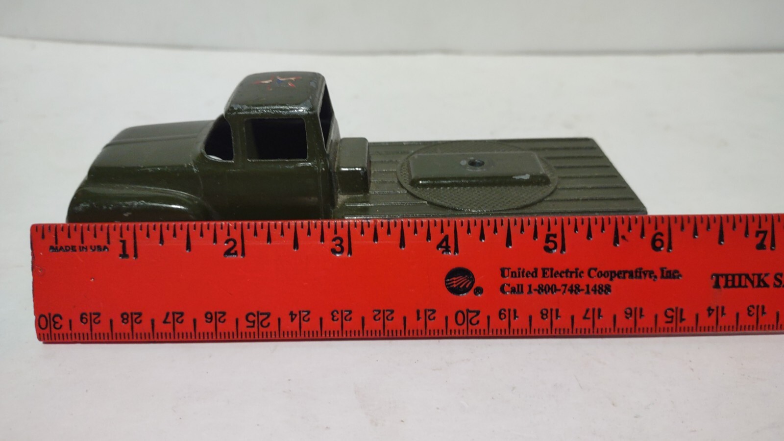 Vintage Tootsietoy, Army Radar Truck & Howitzer Gun, Diecast