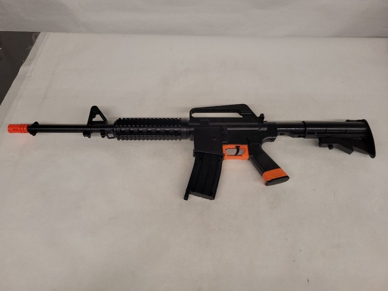 Black Airsoft Carbine Plastic Toy Rifle