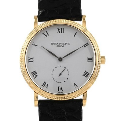 Authentische Patek Philippe Calatrava YG 3919J-001 YG Handaufzug #260-007-4...