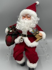 Christmas Santa Claus Shelf Sitter Figure Holiday Decor 14  Traditional Style