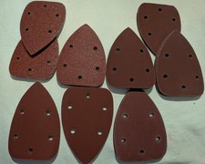 Mouse Detail Sander Sandpaper 55PCS 40-800 Grit Triangle Sanding Pads Set New US 0.18 per gallon