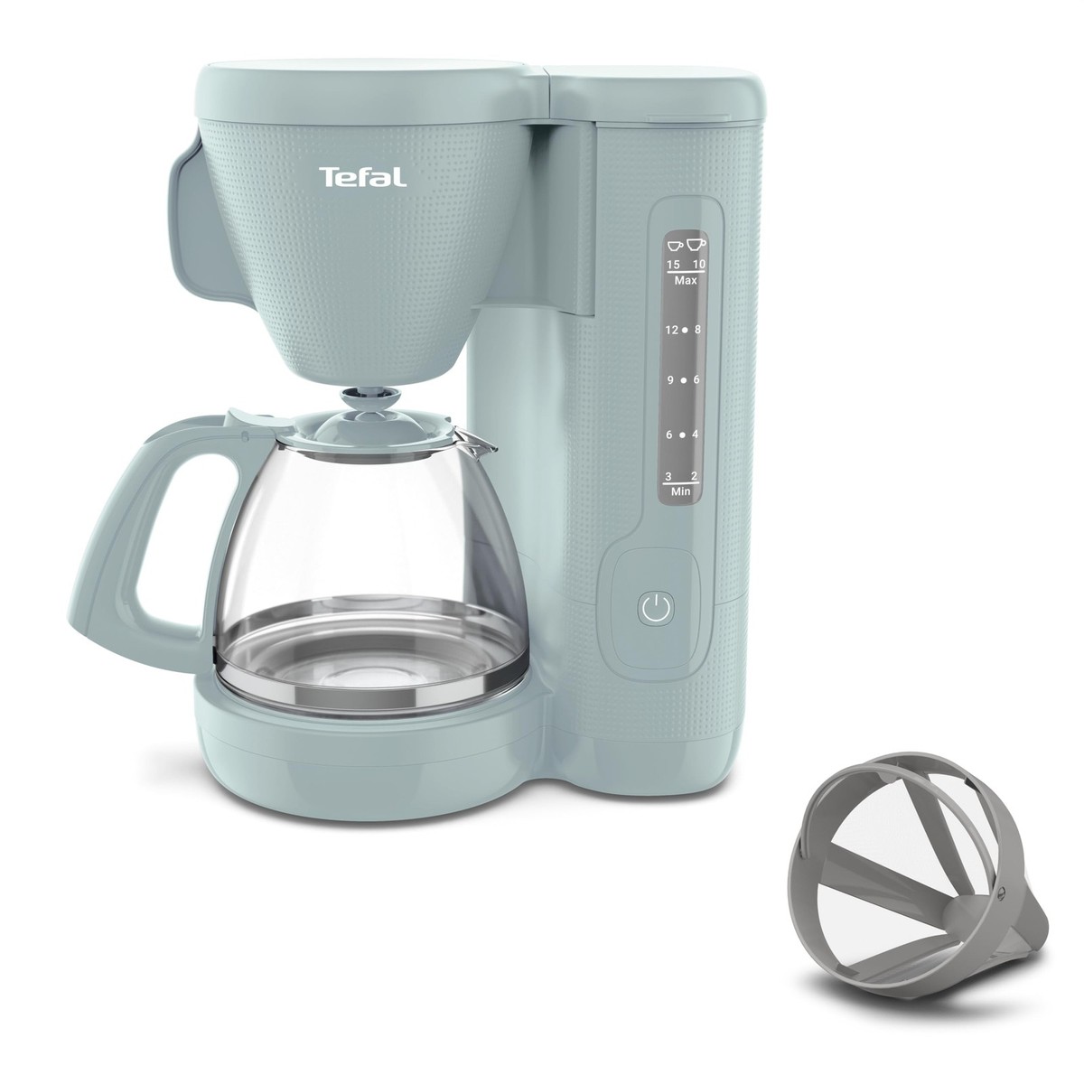 Tefal Morning Filter Coffee Maker Eucalyptus, Capacity