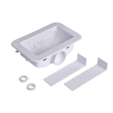 3-1/2 In. Center Drain Washing Machine Outlet Box