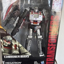 Transformers MEGATRON great condition Combiner Wars Silver Tank 2014