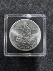 1984 Engelhard American Prospector With Gold Nuggets -1 Troy Oz. 999 Fine Silver