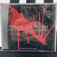 Varese Sarabande: A 25th Anniversary Celebration (4 CD Set, 2003) Film Music Varese Sarabande: A 25th Anniversary Celebration (4 CD Set, 2003) Film Music
