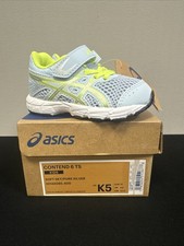 Asics Kid Toddler Contend 6 TS Size K5 Soft Sky/Pure Silver