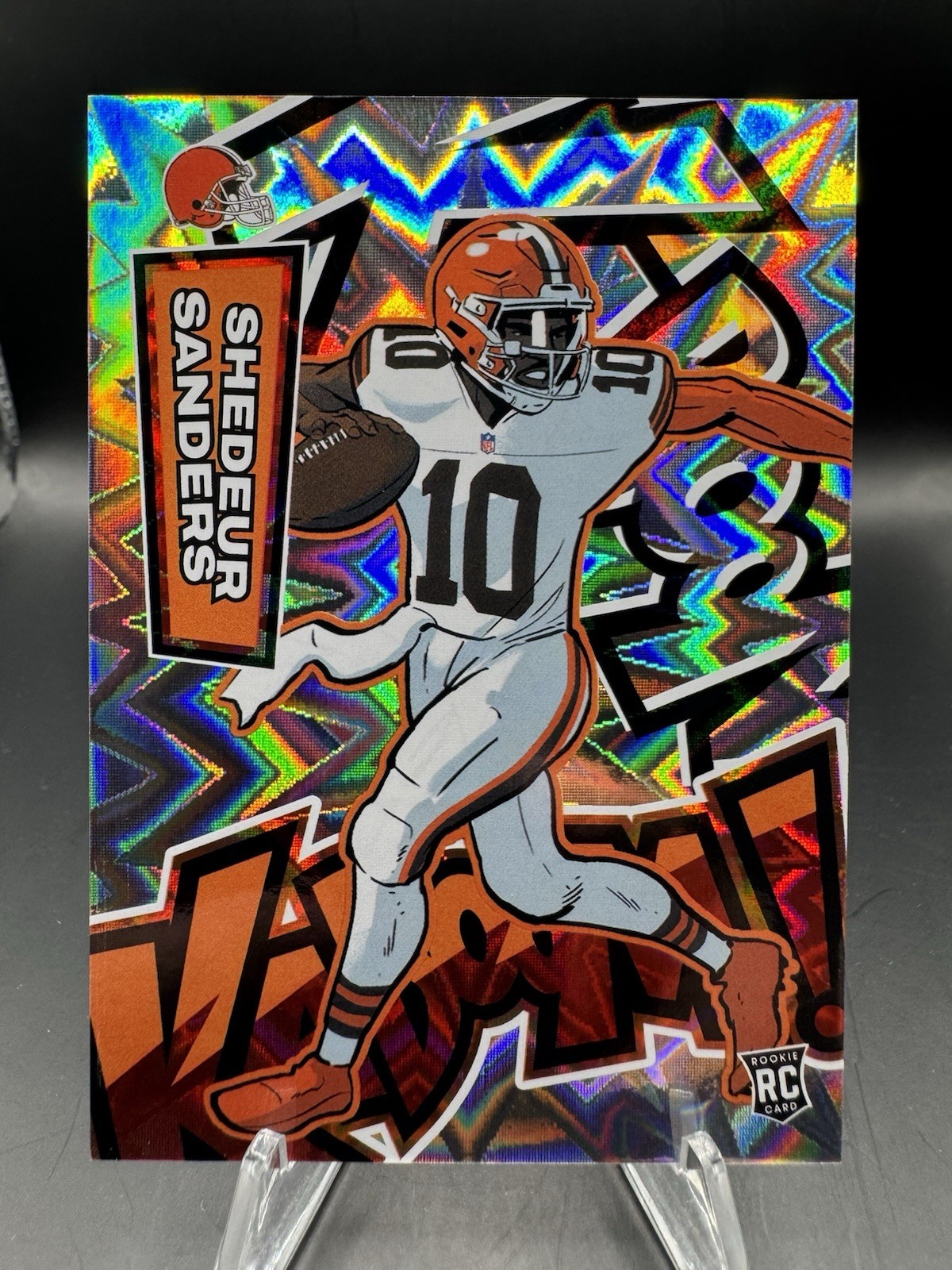 2025 Absolute Vertical Kaboom #33 Shedeur Sanders (RC) CASE HIT SSP