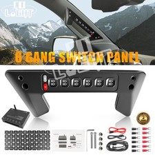 Wireless Grab Handle Switch Panel For Chevy Silverado 6gang Light Remote Control