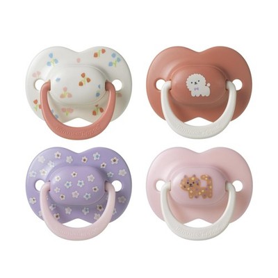 Soothe Baby Longer - Tommee Tippee Ultimate Fit Pacifiers 6-18M 4 Pack