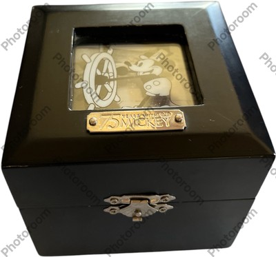 STEAMBOAT WILLIE WATCH 75 YEARS WITH MICKEY mint in box LMT 0027/2500 Very Low #